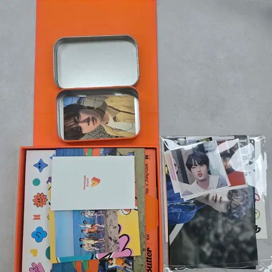 bts 버터 앨범 개봉 진 포토카드포함