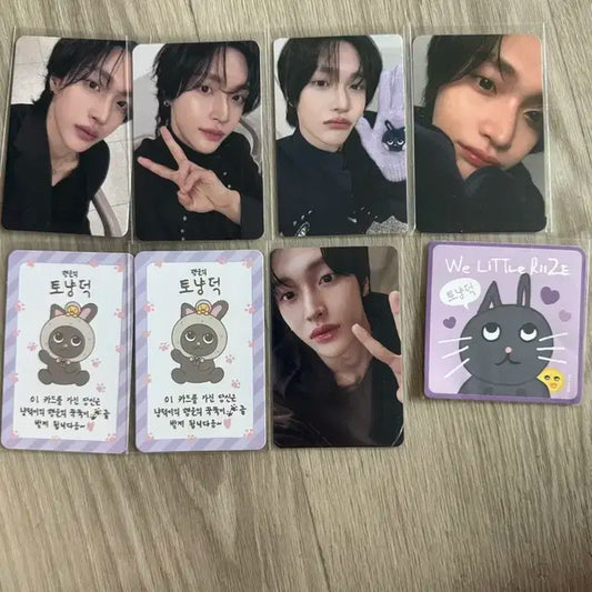 일괄양도 라이즈 원빈 토냥덕 포토카드 팝업