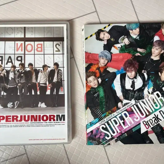슈퍼주니어M 1집 2집 앨범