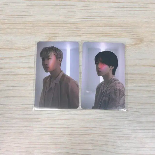방탄소년단 프루프 럭드 호석/지민 포토카드