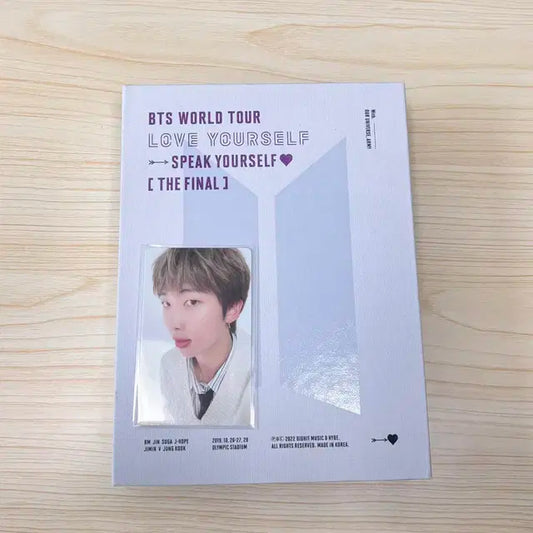 방탄소년단 스픽콘 dvd 포카 포함 풀셋
