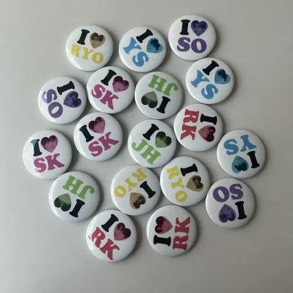 위시 뱃지 38mm 엔시티위시 위시돌 위츄 주문제작 아이러브