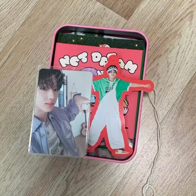 엔시티 드림 캔디 겨울 스페셜 앨범 틴케이스 포카 지성