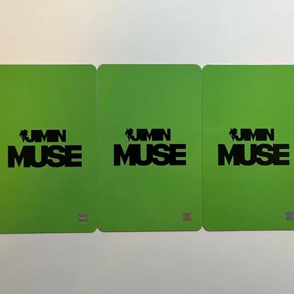 방탄 지민 뮤즈muse 파워스테이션 럭드 포카