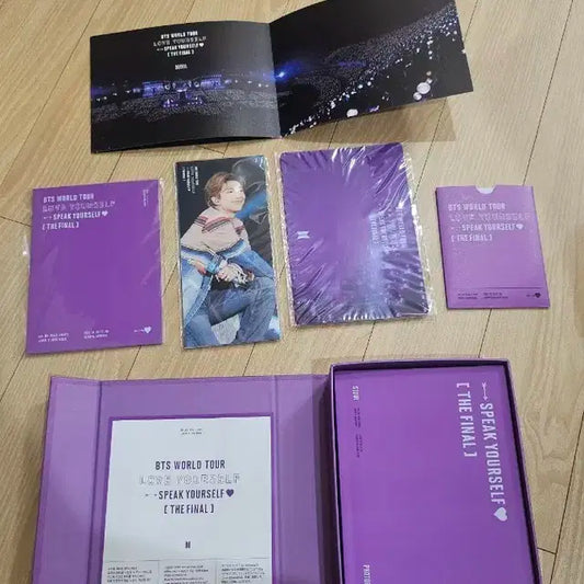 방탄소년단 bts 스픽콘 더파이널 dvd