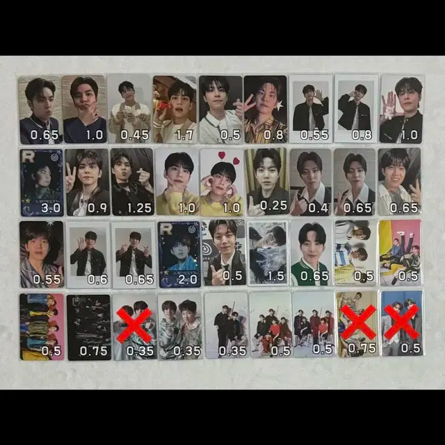 데이식스 포카 양도 (약 200장) / 포토카드 성진 영케이 원필 도운
