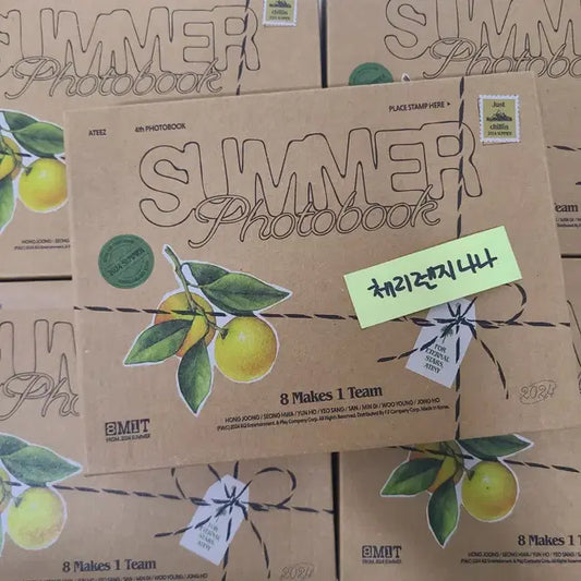 에이티즈 2024 썸머 포토북 DVD ATEEZ SUMMER