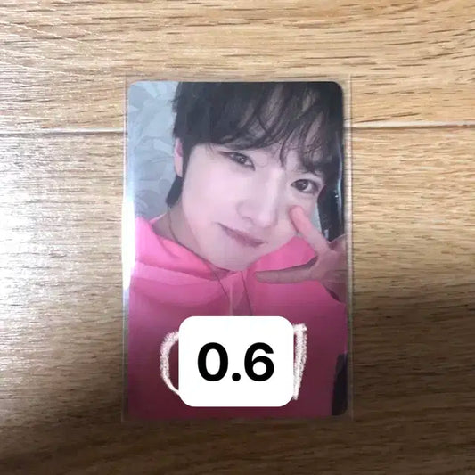 엔시티 위시 사쿠야 료 디아이콘 b버전 포카 체리 안경만두 막내즈 유닛