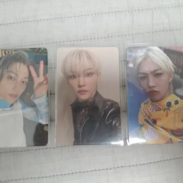 스키즈 스트레이키즈 용복 필릭스 특 오디너리 양면포카 일괄