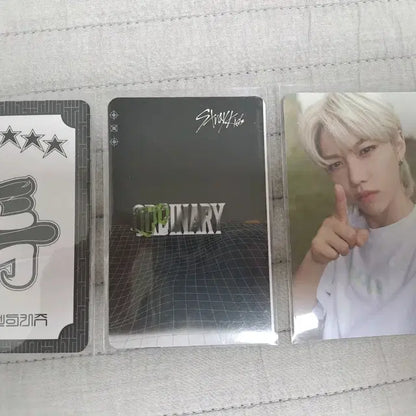 스키즈 스트레이키즈 용복 필릭스 특 오디너리 양면포카 일괄