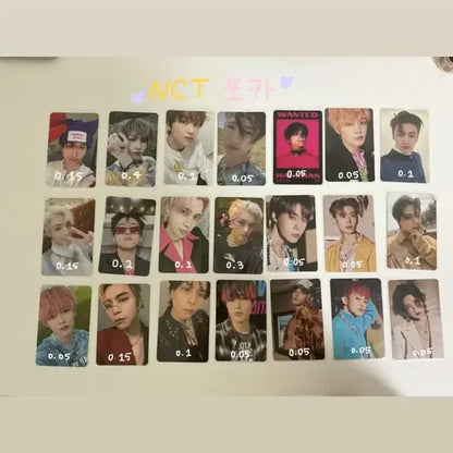 NCT 포토카드 판매