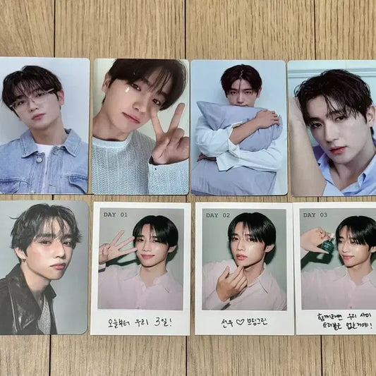 브링그린 선우,아누아 현재 더보이즈 포카&폴라로이드