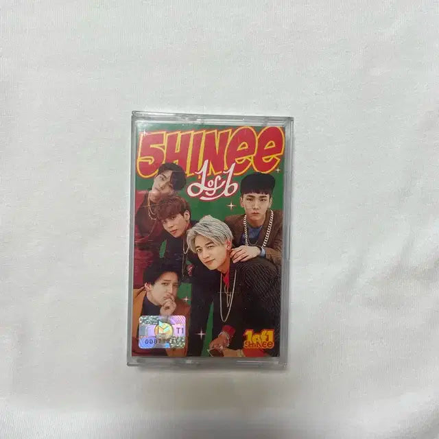 샤이니 5집 카세트테이프 버전