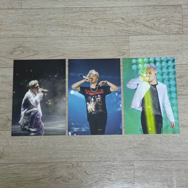[일괄] 빅뱅 태양 last dance 사진 포토 엽서 공식 굿즈