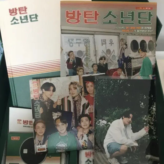 방탄소년단 2021 시즌그리팅 정국 인화사진 포함 풀셋