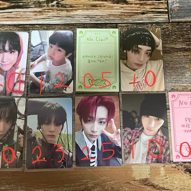 보넥도 보이넥스트도어 태산운학 포카양도합니다