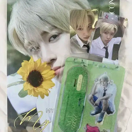 엔시티위시 시온 디아이콘 A타입 매거진 잡지,포카 일괄 분철