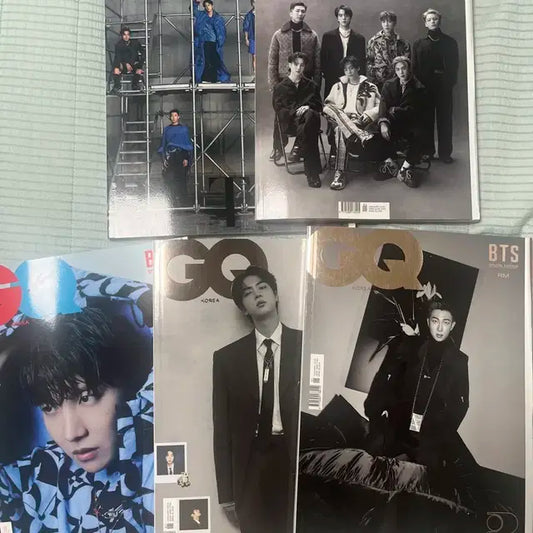 방탄 보그 지큐 잡지