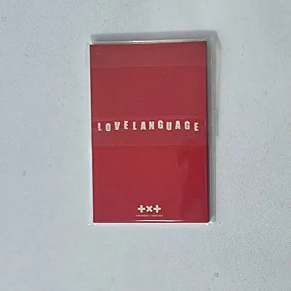 (미개봉.일괄)투바투 러브랭귀지 공방 역조공 포카세트 태현 스탠드