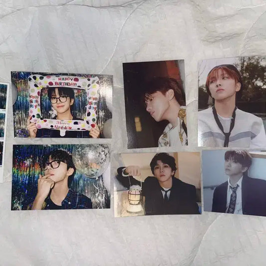 일괄)보이넥스트도어 운학 생일엠디+엽서