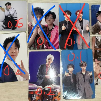 데이식스 원필 도운 포카 양도