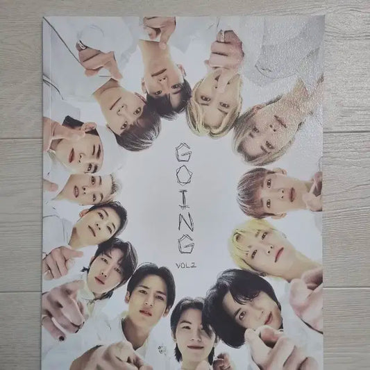 세븐틴 고잉매거진 잡지 vol 2 풀세트