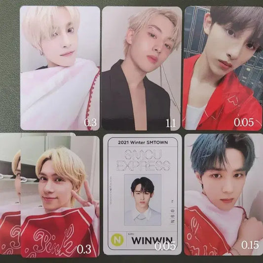 WayV Nct 웨이션브이 포카 양도 쿤 윈윈 양양 헨드리