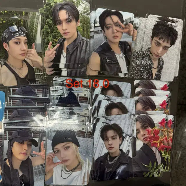 스키즈 팝업 특전 포카 세트 stray kids pop up set