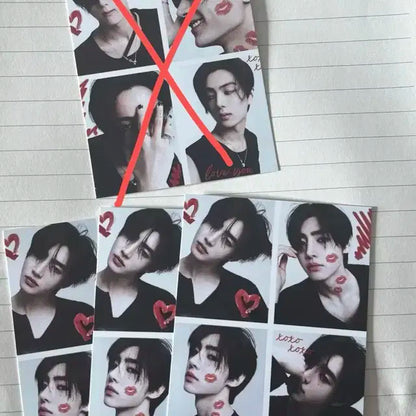 엔하이픈 증명사진 증사 정원 니키 선우 성훈 제이 제이크 네컷 비공굿