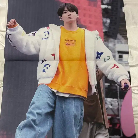 정국 패브릭 포스터