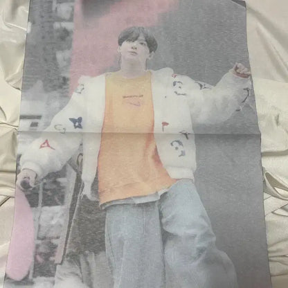 정국 패브릭 포스터