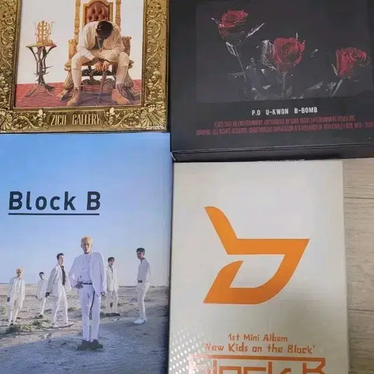 급처 일괄 2.0 블락비 한정판 앨범,굿즈