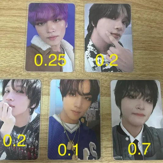 엔시티 127 드림 포토카드 해찬