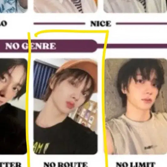 보넥도 노장르 포카