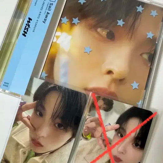 NCT WISH 엔시티 위시 리쿠 일본반+포카 일괄 양도