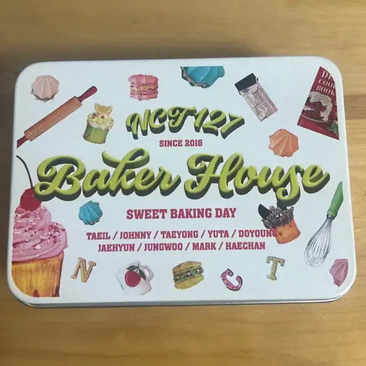 NCT127 baker house tincase photo set