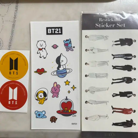 방탄소년단 BTS & BT21 스티커 세트