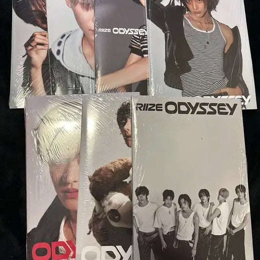 (미개봉 7장세트) RIIZE Odyssey 라이즈 앨범 미개봉 오딧세이