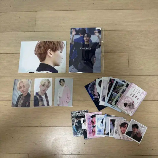 급처) 정한 포카 3장, 엽서, 비공굿