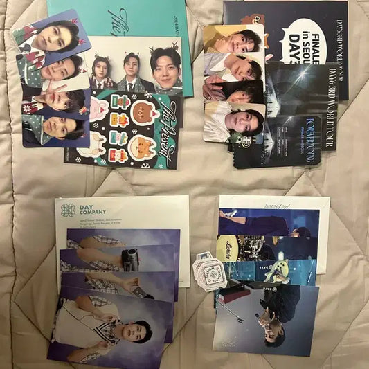 데이식스 입장키트 및 특전 일괄로 저렴하게 판매합니다