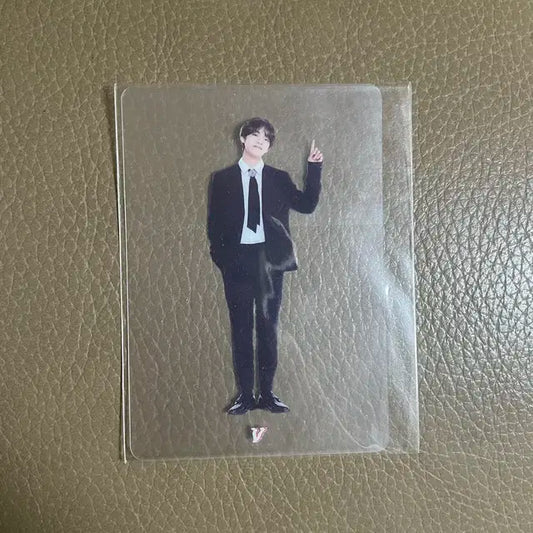 방탄소년단 뷔 무드등 투명포카