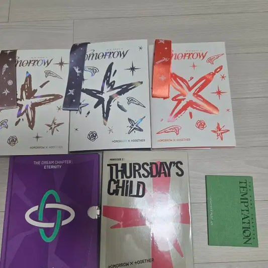 투모로우바이투게더 앨범 일괄로 팔아요