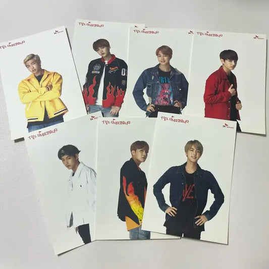 방탄소년단 bts 티월드 t월드 엽서