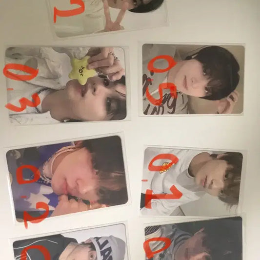 해찬 마크 지성 포카