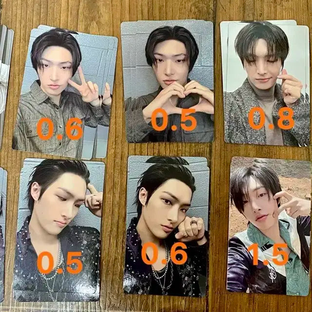 에이티즈 민기 픽스온 FIX ON HBD 팝업 트레카 랜덤 포카 양도