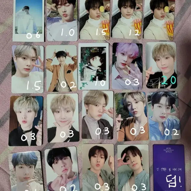 아스트로 산하 앨범 포카