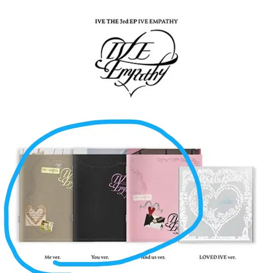 3종일괄) 아이브 개봉 앨범 엠파시 Ive album Empathy