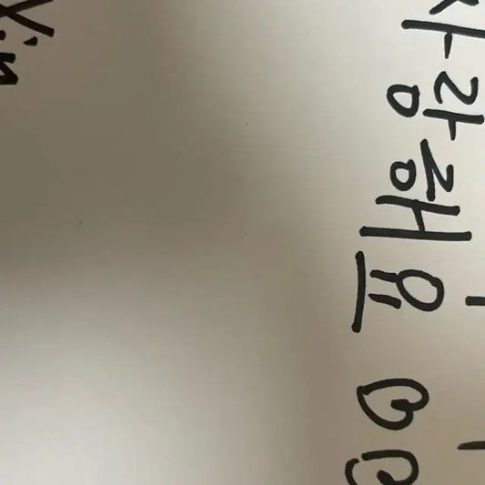 조우안신 친필싸인