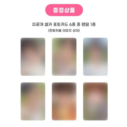 엔시티위시 컬러 쥬얼 분철 특전