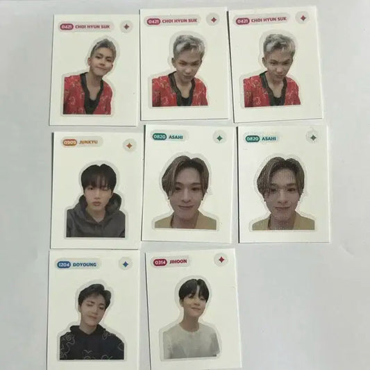트레저 헬로 띠부씰 띠부띠부씰 준규 아사히